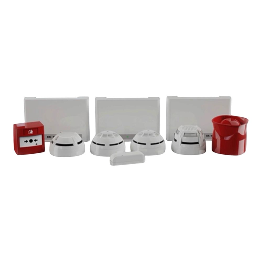 Wireless fire alarm device